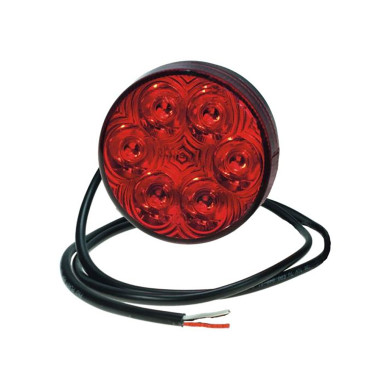 Proplast,PRO-MINI-RING, Ø63mm,Tågelys,12/24V, 0,5m, ASS3.