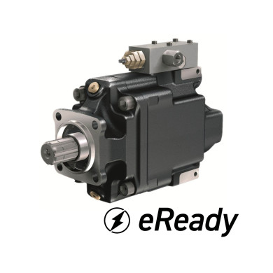 Variabel axialkolvpump VP1-095-L/Svartlackerad