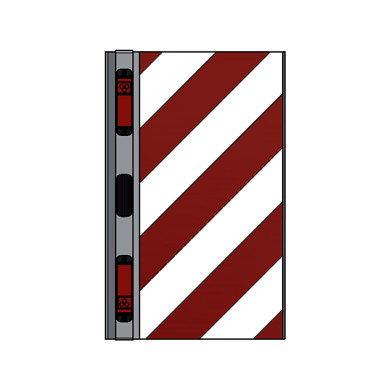 Breddemarkering m/lys Rektangulært, SE/EU/NO, VB