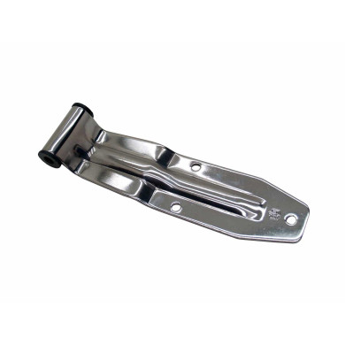 Gångjärnsplåt 250mm rostfri 2st per påse