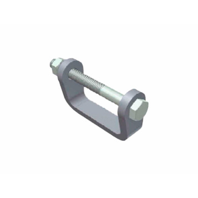 Beslag/svejse for hængsel 304038, RÅ