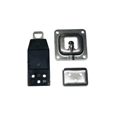 Dörrhållare med gummiband 103mm Rostfri