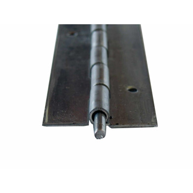 Pianogångjärn 2x60x2500mm förb. hål rostfri