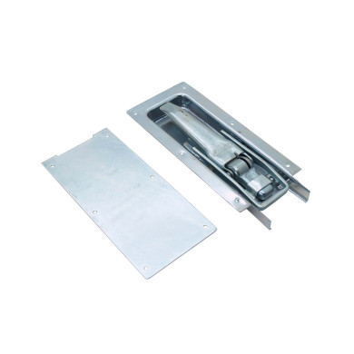 Lås Tico 35mm m/bakplatta 310052 hak galvat