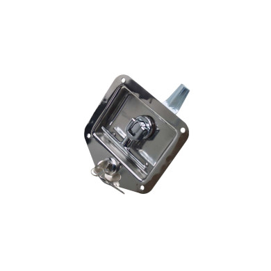 Dörrlås med handtag inbyggnad rostfri