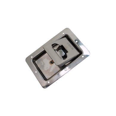 Inbyggnadslås f/hänglås rostfri