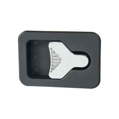 Inbyggnadslås i plast