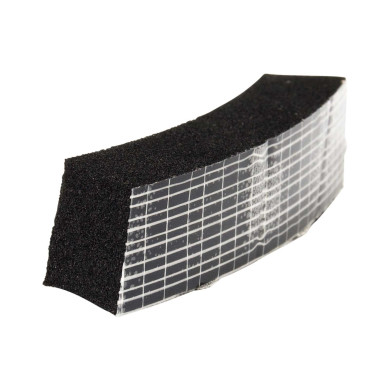 Skumlist 10x17mm m/tejp på en sida