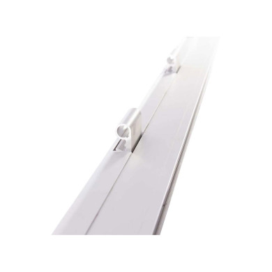 Dörrprofil 5 gångjärn 3300/600mm eloxerad