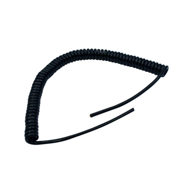 Spiralkabel - 2x0,75mm². - 3m