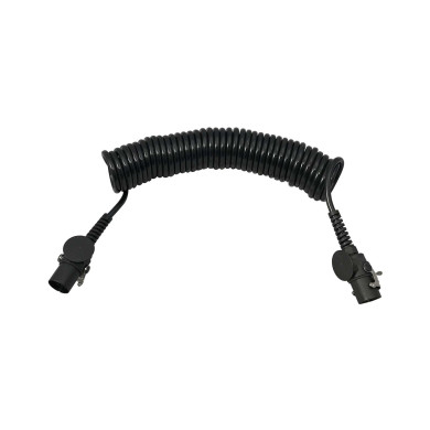 Spiralkabel 15-polig m. stickkontakt