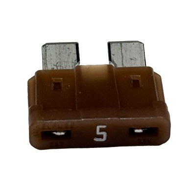 Flatsäkring 5A beige