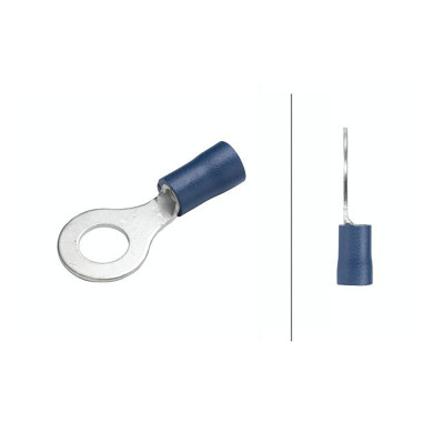 Isol. kabelsko blå 6mm hull - A2565rs