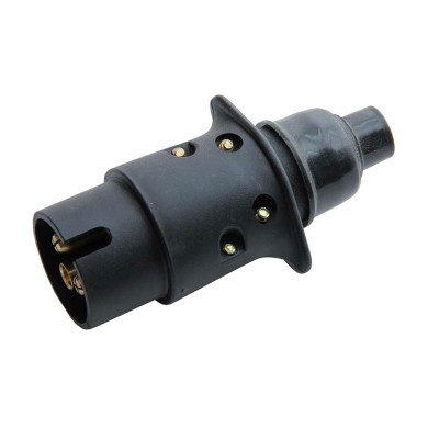 Kontakt 3-polig plast hella