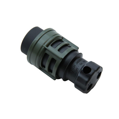 Kontakt 2-polig nato m/skruvbart lock