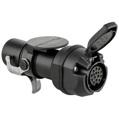 Adapter/Overgang 15-pol/13-pol, Spenningsreduksjon 24V-12V