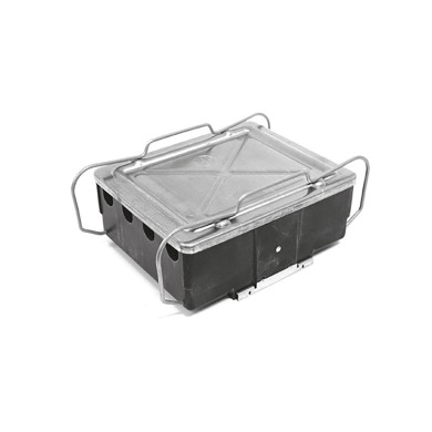 Kopplingsbox 190x35x80mm m/8utg. utan tillbehör