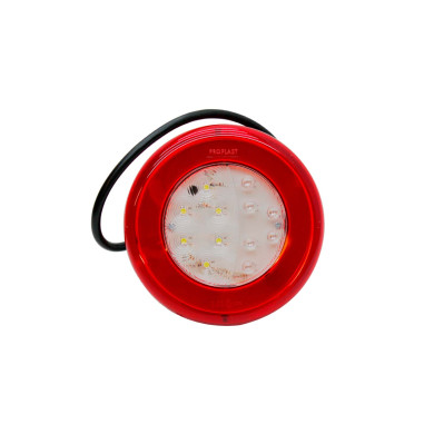 Back- och dimbakljus Ø140mm LED 12/24V