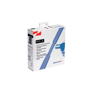 Krympeflex m/lim 12/4mm (3:1) i boks 5m sort - 308-11200