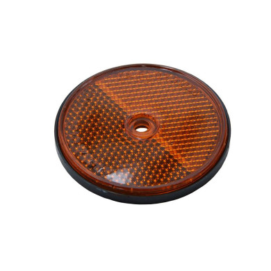 Reflex orange Ø60mm plast