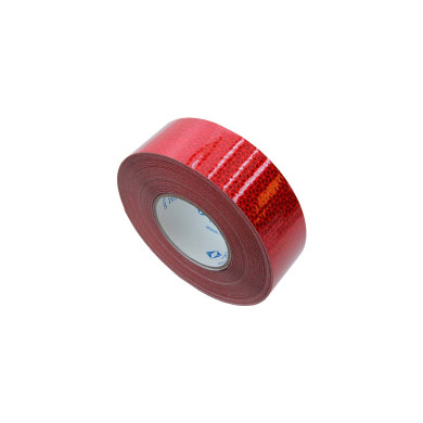 Reflexband 50mm 50m röd