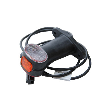 Markeringslys rød/hvit/gul på arm 1,5m - 31-3704-017