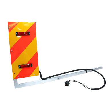 Breddmarkering m/lampa kompl. Vänster Bak Alu NORGE