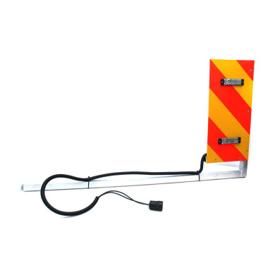 Breddmarkering m/lampa kompl. Vänster Fram Alu NORGE