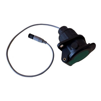 Honkontakt grön f/ spiralkabel SPK170-PLG - 9600000236