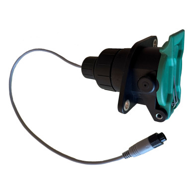 Hankontakt grön f/spiralkabel SPK170-PLG - 9600000237