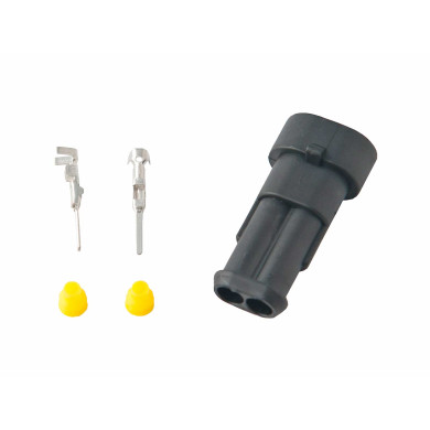 Super Seal 2-pin, han til 498613 - 7810130