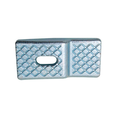 Bespændingskonsol galv f/12mm plade