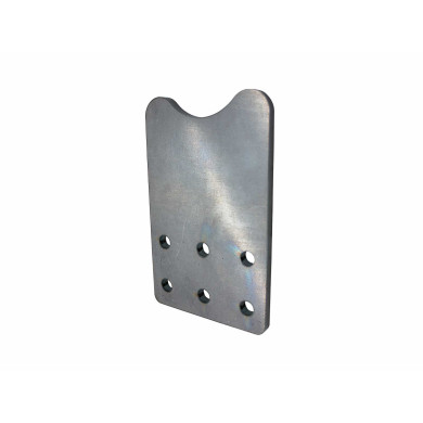 Fäste 140x225x10mm 6hål