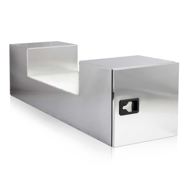 BEVOBOX mix sidohängd lucka L600xH600/300xD2450 Tunnellåda