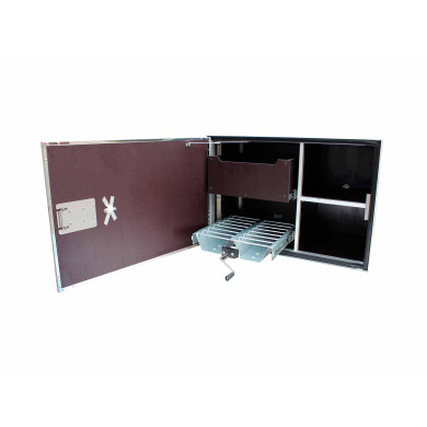 Finerlåda L1000xH600xD600 Vänstergängd lucka m/inredning