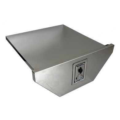 BEVOBOX rostfri Trekant L610/304xH260xD600 - utdragbar lucka