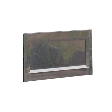 Täckplåt till sidoskydd 500x2500mm rostfri polerat