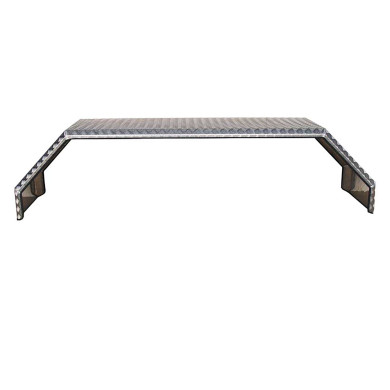 Aluminiumskärm B670xL2750xH675mm Boggie