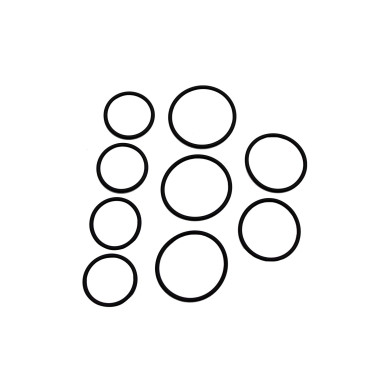 O-ringssæt for Parker, by pass ventiler, for F1,F2,F3 alle størrelser, 3780641