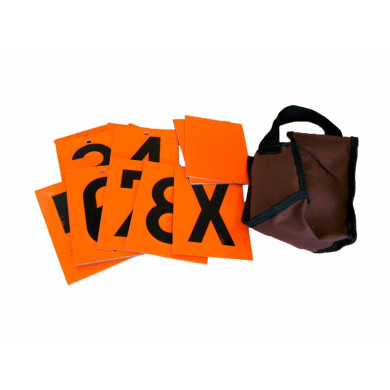 Sifferplattor lösa till 650000 35 st