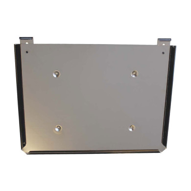 Skylthållare 400x300mm m/lås rostfri