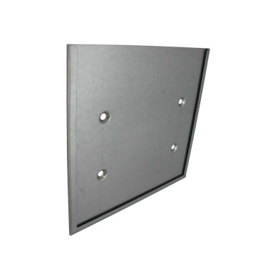 Skylthållare 300x300mm galvad