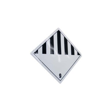 ADR-skylt Farligt ämne klass 9 250x250mm