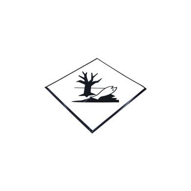 ADR-skylt Miljöfarligt ämne 250x250mm självhäftande