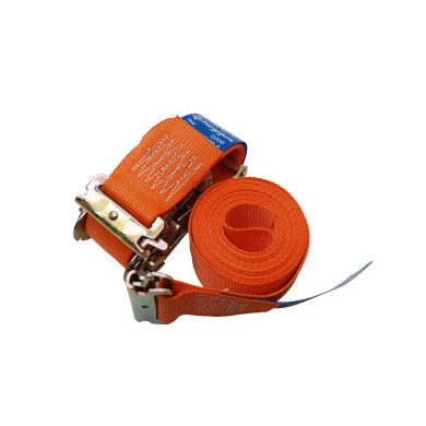 Spännband 50mm med spännare 3m+1m med Fjäderbeslag 2 ton