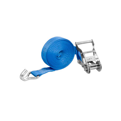 Spännband 35 mm med spännare 5,6m+0,4m med krok 2,5 ton