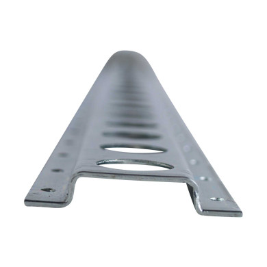 Hålskena 3.048m Ø25 hål galvaniserad 14,3mm hög