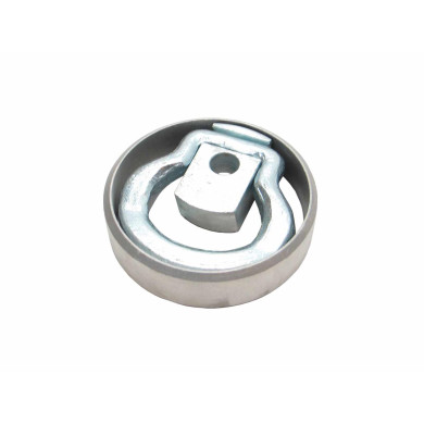 Surrningskrok aluskål med stålring ø92xH23mm 4 ton