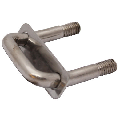 Surrningsring Ø10 med 2mm platta 5 ton rostfri utan tvärstag