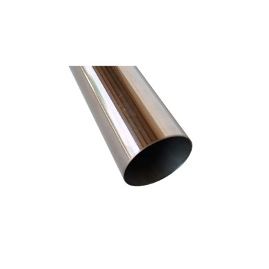Rör polerat 127mm 2,0 mtr rostfri